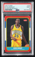 Kevin Durant 2007-08 Fleer 1986-87 Rookies #143 RC (PSA 9) at PristineAuction.com