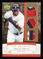 David Ortiz 2007 Upper Deck Premier Patches Triple Gold #DO #33/34 at PristineAuction.com