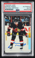 Marian Hossa Signed 1997-98 Pinnacle #17 RC (PSA) at PristineAuction.com