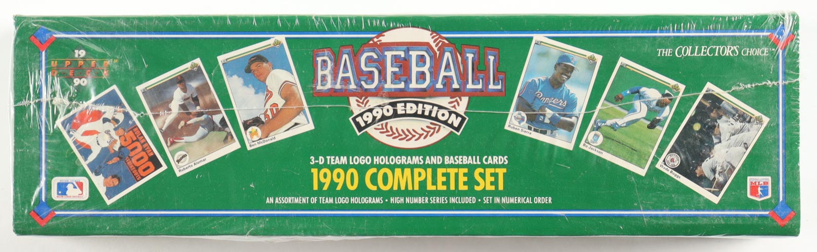 1990 Upper Deck Complete Set of (800) Baseball Cards with Sammy Sosa RC & Frank Thomas RC at PristineAuction.com 1990 Upper Deck Complete Set of (800) Baseball Cards with Sammy Sosa RC & Frank Thomas RC at PristineAuction.com