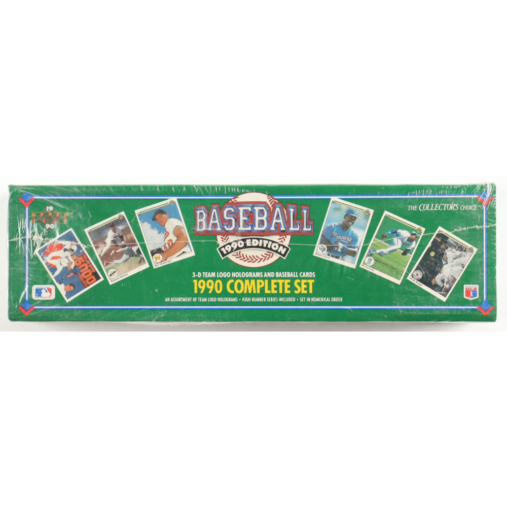 1990 Upper Deck Complete Set of (800) Baseball Cards with Sammy Sosa RC & Frank Thomas RC at PristineAuction.com