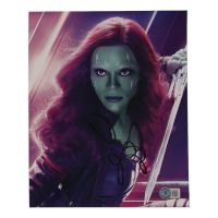 Zoe Saldana Signed "Guardians of the Galaxy" 8x10 Photo (Beckett) at PristineAuction.com