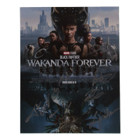 "Black Panther: Wakanda Forever" 8x10 Photo Signed by (5) with Winston Duke, Ryan Coogler, Danai Guiria, Lupita Nyong'O (Beckett) at PristineAuction.com