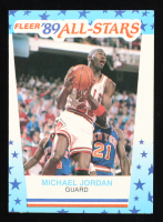 Michael Jordan 1989-90 Fleer Stickers #3 at PristineAuction.com