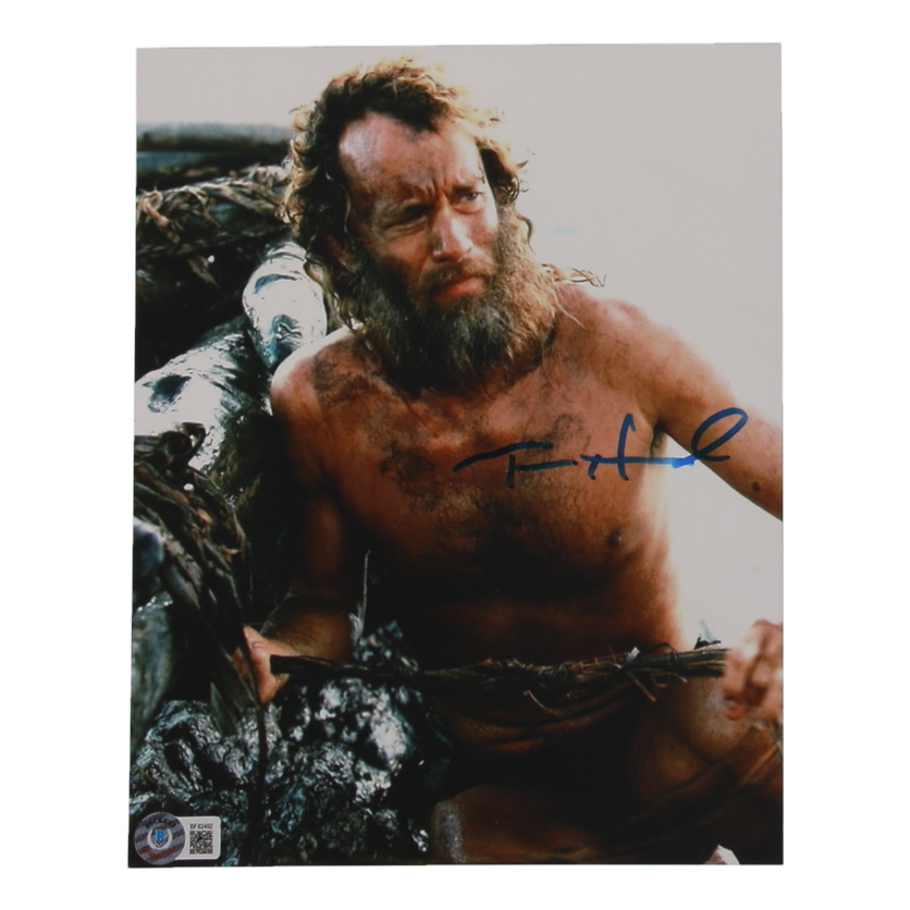 Tom Hanks Signed "Cast Away" 8x10 Photo (JSA) at PristineAuction.com Tom Hanks Signed "Cast Away" 8x10 Photo (JSA) at PristineAuction.com