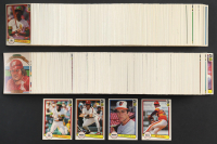 1982 Donruss Complete Set of (660) Baseball Cards with Cal Ripken Jr. RC #405, Nolan Ryan #419, Rickey Henderson #113, Pete Rose #168 at PristineAuction.com