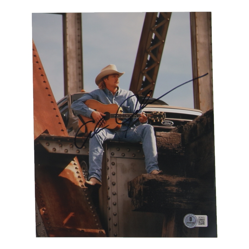 Alan Jackson Signed 8x10 Photo (Beckett) at PristineAuction.com Alan Jackson Signed 8x10 Photo (Beckett) at PristineAuction.com