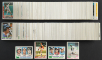 1982 Topps Baseball Complete Set of (792) Cards with Bob Bonner RC / Cal Ripken RC / Jeff Schneider RC #21, Nolan Ryan #90, Rickey Henderson #610, Dave Stewart #213 RC at PristineAuction.com
