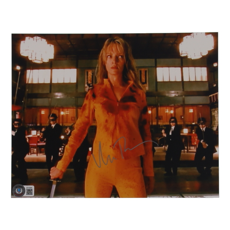Uma Thurman Signed "Kill Bill" 8x10 Photo (Beckett) at PristineAuction.com Uma Thurman Signed "Kill Bill" 8x10 Photo (Beckett) at PristineAuction.com