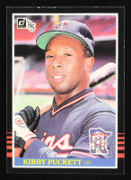 Kirby Puckett 1985 Donruss #438 RC at PristineAuction.com