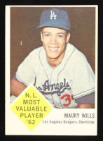 Maury Wills 1963 Fleer #43 RC at PristineAuction.com