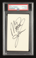 Magic Johnson Signed Cut (PSA) at PristineAuction.com