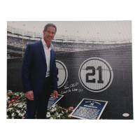 Reggie Jackson Signed Yankees 16x20 Photo Inscribed "Last to Wear 21" (JSA) at PristineAuction.com