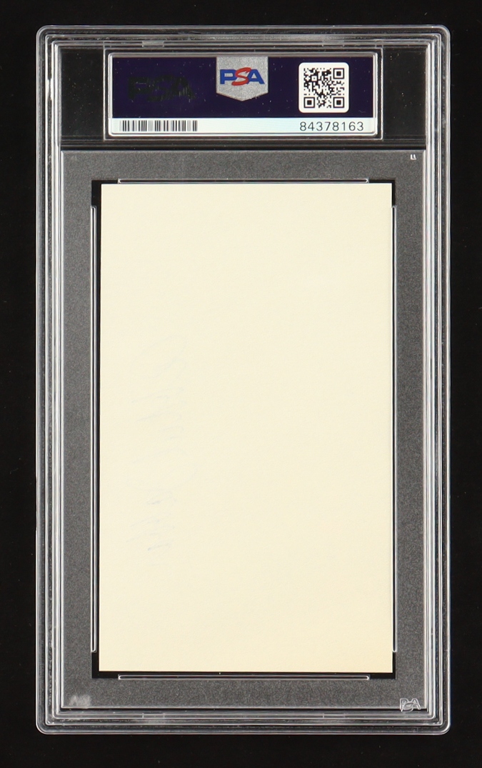 Kareem Abdul-Jabbar Signed Cut (PSA) at PristineAuction.com Kareem Abdul-Jabbar Signed Cut (PSA) at PristineAuction.com