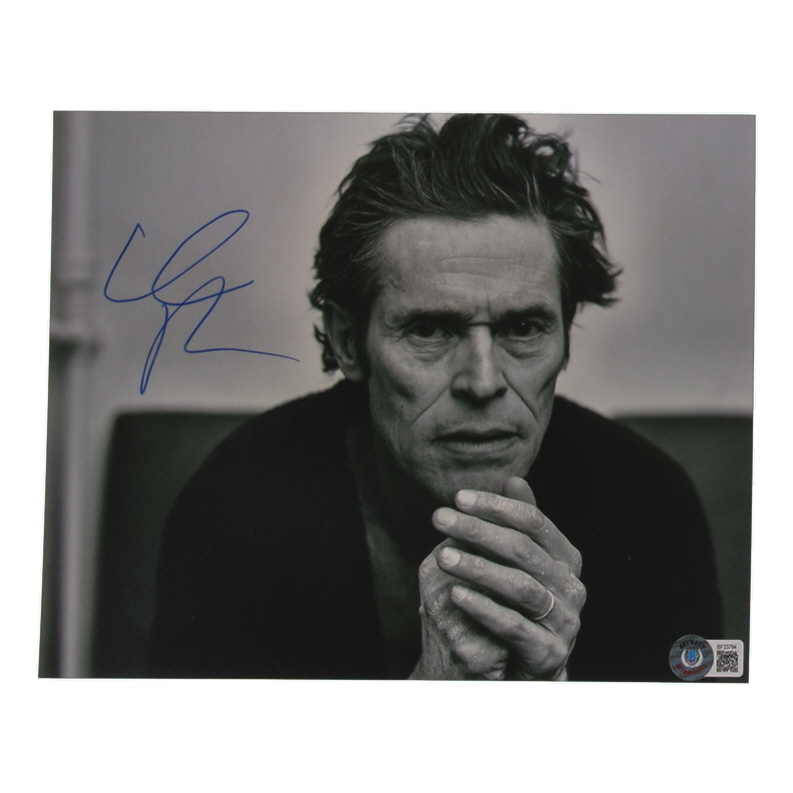 Willem Dafoe Signed 8x10 Photo (Beckett) at PristineAuction.com Willem Dafoe Signed 8x10 Photo (Beckett) at PristineAuction.com