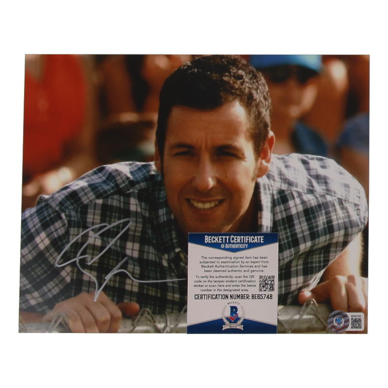 Adam Sandler Signed 8x10 Photo (Beckett) at PristineAuction.com Adam Sandler Signed 8x10 Photo (Beckett) at PristineAuction.com