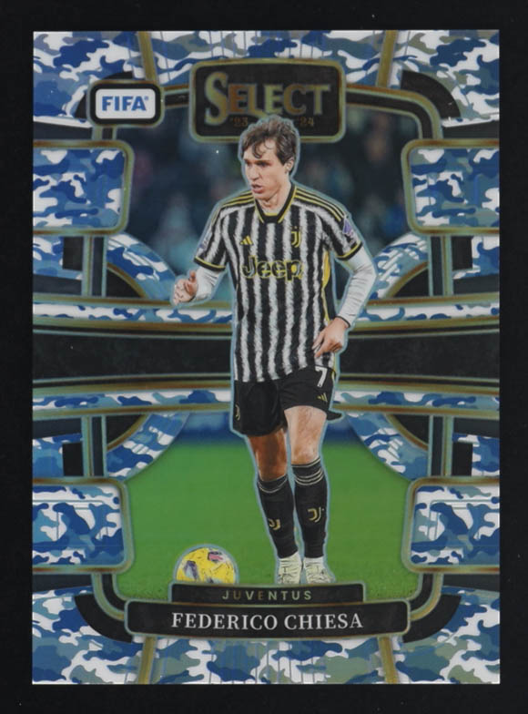 Federico Chiesa 2023-24 Panini Select FIFA Prizm #39 #42/99 at PristineAuction.com Federico Chiesa 2023-24 Panini Select FIFA Prizm #39 #42/99 at PristineAuction.com
