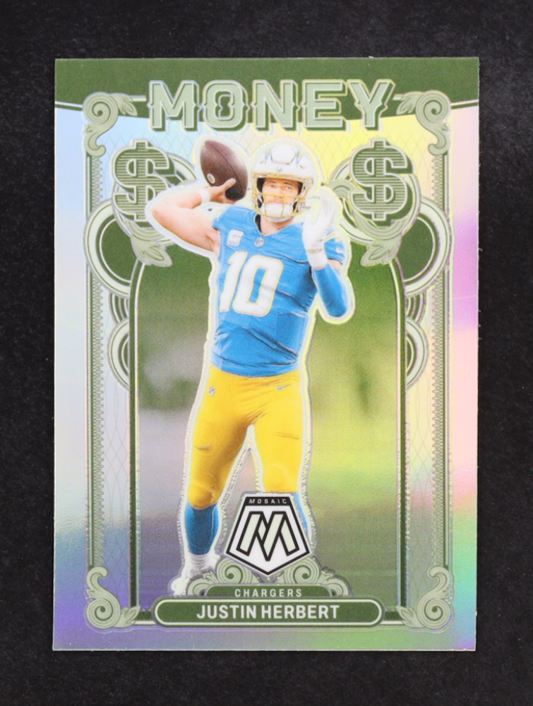 Justin Herbert 2024 Panini Mosaic Money #18