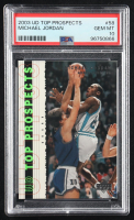 Michael Jordan 2003-04 UD Top Prospects #58 (PSA 10) at PristineAuction.com