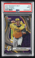 Paul Skenes 2024 Bowman Chrome Mega Box Purple Refractor #30 #193/250 RC (PSA 9) at PristineAuction.com