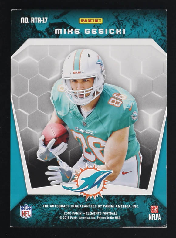 Mike Gesichi 2018 Panini Elements Rookie Titanium Autographs #RTA-17 RC #344/350 at PristineAuction.com Mike Gesichi 2018 Panini Elements Rookie Titanium Autographs #RTA-17 RC #344/350 at PristineAuction.com