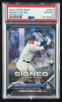 Shohei Ohtani 2023 Topps Now Offseason #OS21 (PSA 10) at PristineAuction.com