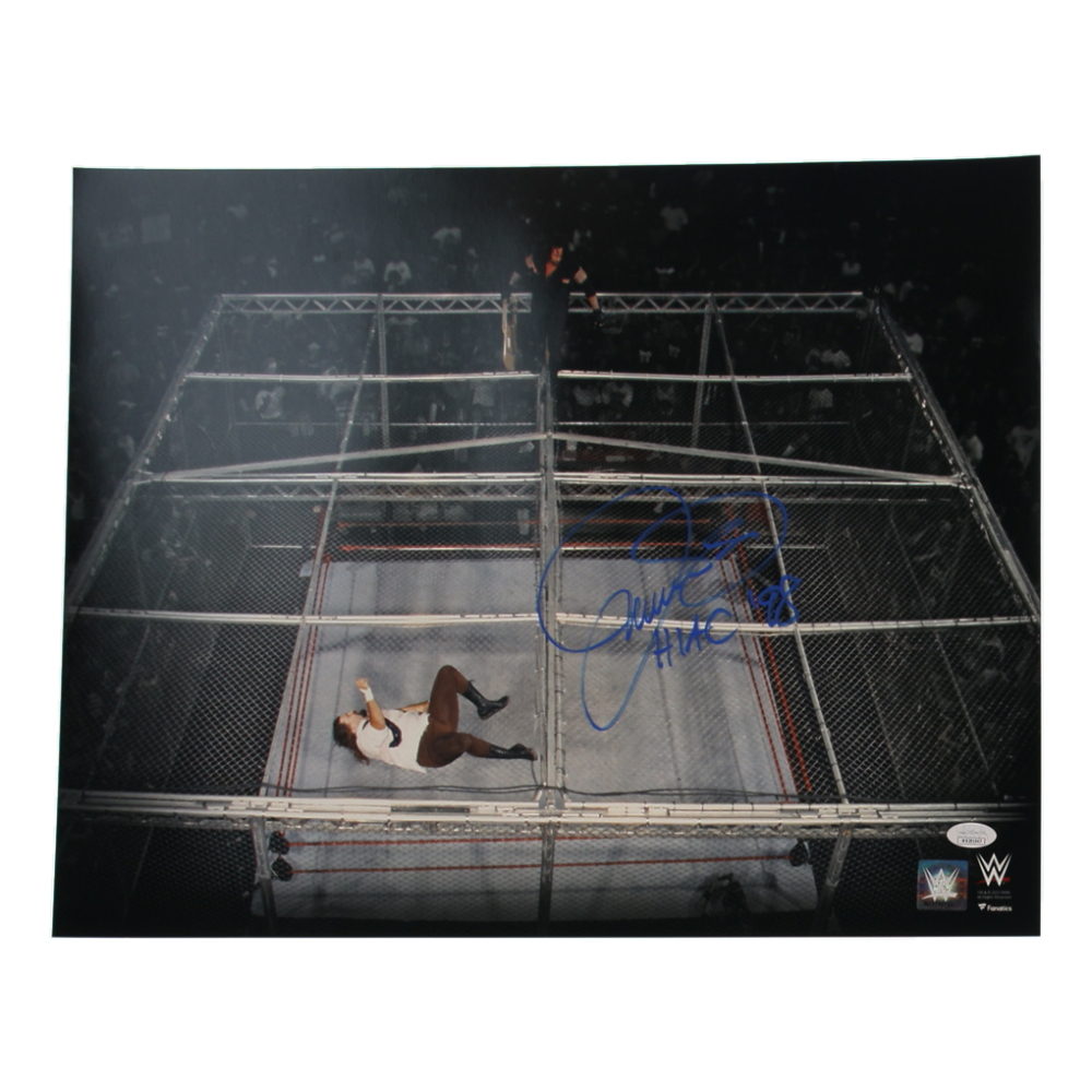 Mick Foley Signed WWE 16x20 Photo Inscribed "HIAC '98" (JSA) at PristineAuction.com