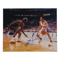 Allen Iverson Signed 76ers 8x10 Photo (JSA) at PristineAuction.com
