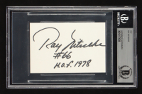 Ray Nitschke Signed Cut Inscribed "H.O.F. 1978" (BAS) at PristineAuction.com