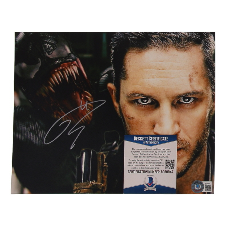 Tom Hardy Signed "Venom" 8x10 Photo (Beckett) at PristineAuction.com Tom Hardy Signed "Venom" 8x10 Photo (Beckett) at PristineAuction.com