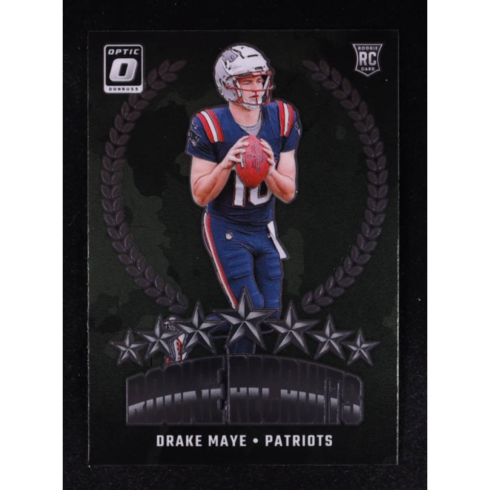 Drake Maye 2024 Donruss Optic Rookie Recruits #5 RC at PristineAuction.com