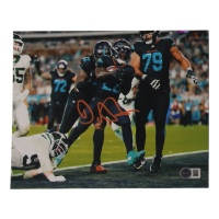De'von Achane Signed Dolphins 8x10 Photo (Beckett) at PristineAuction.com