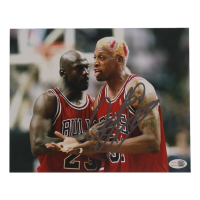 Dennis Rodman Signed Bulls 8x10 Photo (JSA) at PristineAuction.com