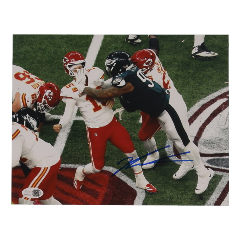 Jalen Carter Signed Eagles 8x10 Photo (JSA) at PristineAuction.com Jalen Carter Signed Eagles 8x10 Photo (JSA) at PristineAuction.com