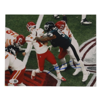 Jalen Carter Signed Eagles 8x10 Photo (JSA) at PristineAuction.com