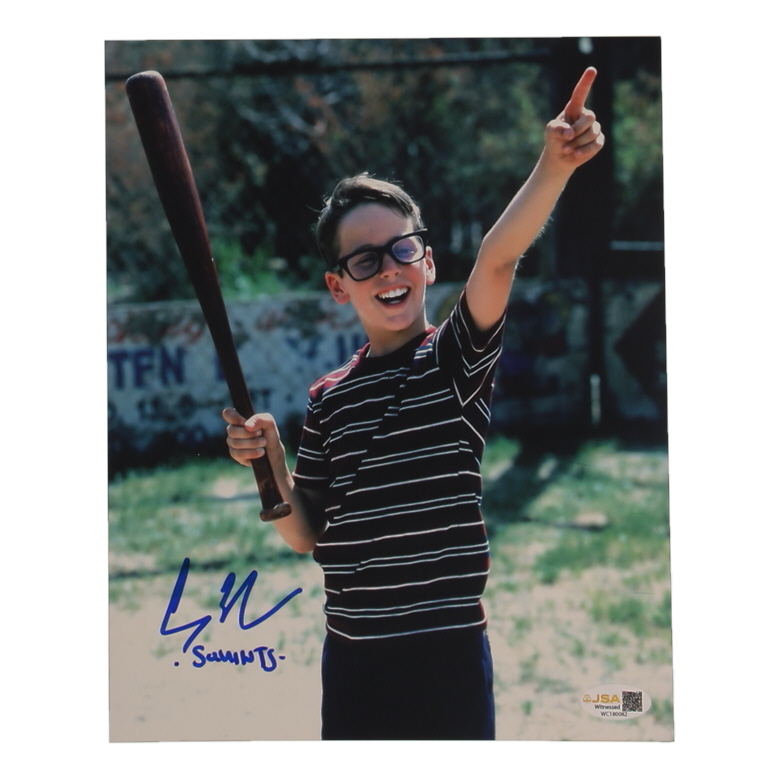 Chauncey Leopardi Signed "The Sandlot" 8x10 Photo Inscribed "Squints" (JSA) at PristineAuction.com Chauncey Leopardi Signed "The Sandlot" 8x10 Photo Inscribed "Squints" (JSA) at PristineAuction.com
