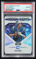 Tom Brady 2018 Playoff Hidden Gems #1 (PSA 8) at PristineAuction.com
