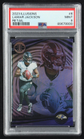 Lamar Jackson 2023 Panini Illusions Retail #8 (PSA 9) at PristineAuction.com
