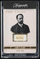 Emile Zola 2024 Keepsake Edition In My Hand #39 #14/100 at PristineAuction.com