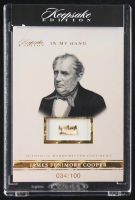 James Fenimore Cooper 2024 Keepsake Edition In My Hand #40 #34/100 at PristineAuction.com