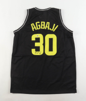 Ochai Agbaji Signed Jersey (PSA) at PristineAuction.com
