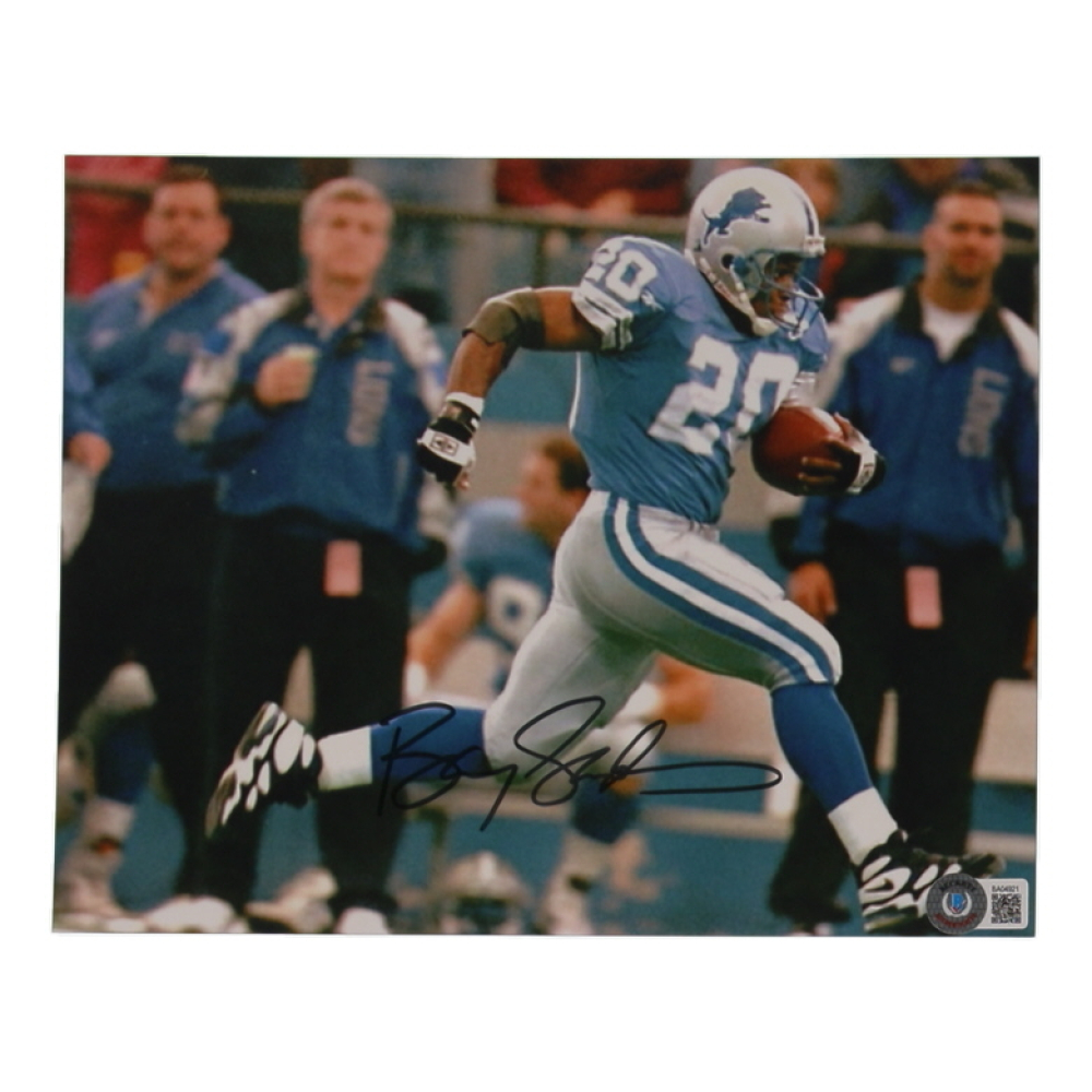 Barry Sanders Signed Lions 8x10 Photo (Beckett) at PristineAuction.com