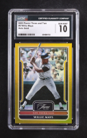 Willie Mays 2023 Panini Three and Two Holo Gold #9 #03/15 (CGC 10) at PristineAuction.com