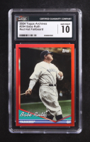 Babe Ruth 2024 Topps Archives Red Hot Foilboard #284 #45/50 (CGC 10) at PristineAuction.com