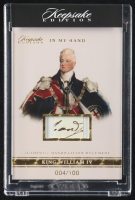 King William IV 2024 Keepsake Edition In My Hand #8 #4/100 at PristineAuction.com