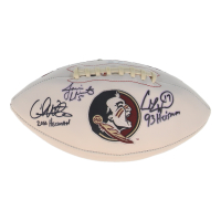 Jameis Winston, Chris Weinke, & Charlie Ward Signed Florida State Seminoles Logo Football (Beckett) at PristineAuction.com