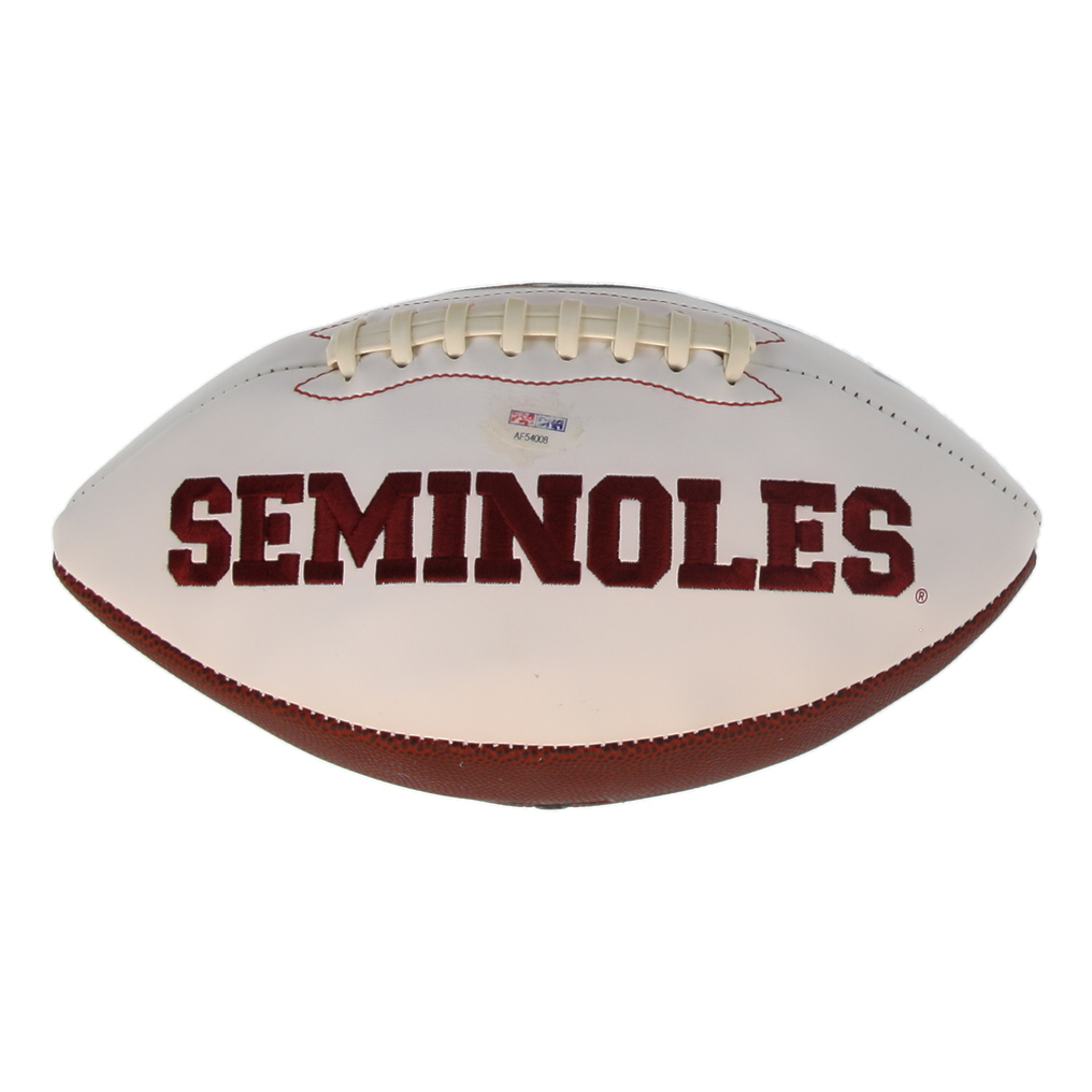 Charlie Ward Signed Florida State Seminoles Logo Football Inscribed "93 Heisman" (PSA) at PristineAuction.com Charlie Ward Signed Florida State Seminoles Logo Football Inscribed "93 Heisman" (PSA) at PristineAuction.com