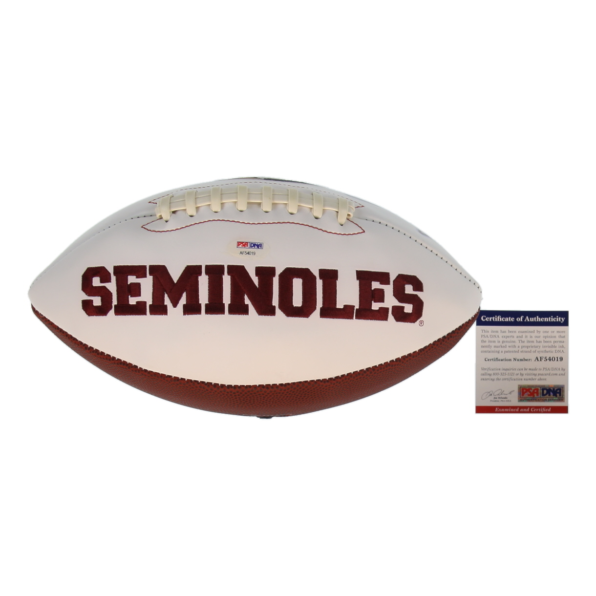 Charlie Ward Signed Florida State Seminoles Logo Football Inscribed "93 Heisman" (PSA) at PristineAuction.com Charlie Ward Signed Florida State Seminoles Logo Football Inscribed "93 Heisman" (PSA) at PristineAuction.com