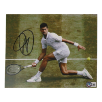 Novak Djokovic Signed 8x10 Photo (Beckett) at PristineAuction.com