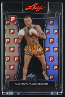 Conor McGregor 2025 Leaf Metal Pristine Auction Collection Prismatic Logo #107 #1/1 at PristineAuction.com